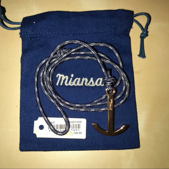 Miansai Gold Anchor Rope Wrap Bracelet - Picture 5 of 7